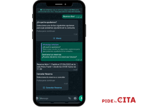 Ofrece información a tus clientes mediante WhatsApp